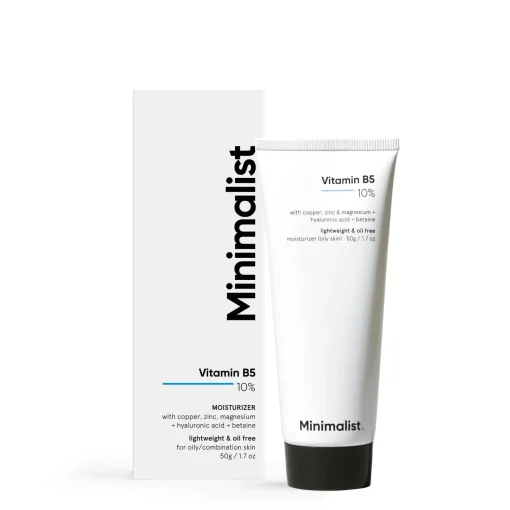 Minimalist Skin Care Vitamin B5 10% Moisturizer 50g New