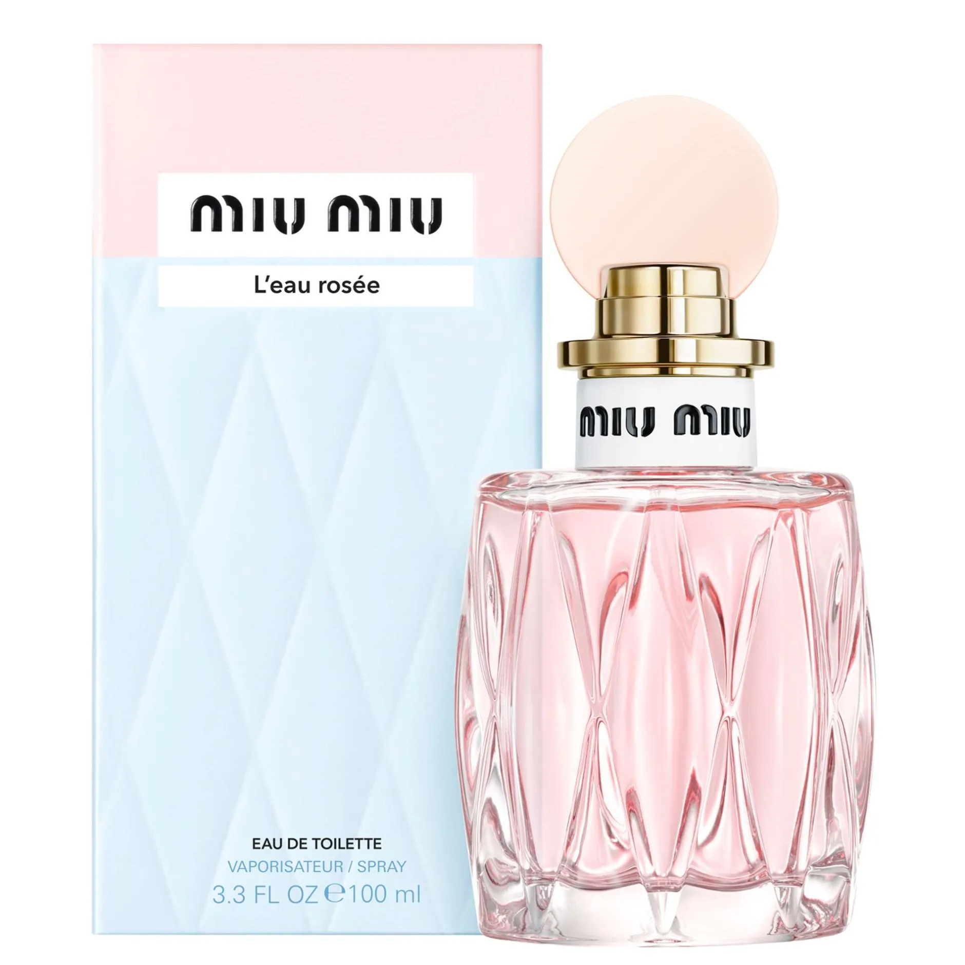 Miu Miu L’Eau Rosée For Her Eau de Toilette Spray 100ml Discount