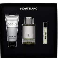 Montblanc Explorer Platinum Eau de Parfum 100ml Gift Set Outlet