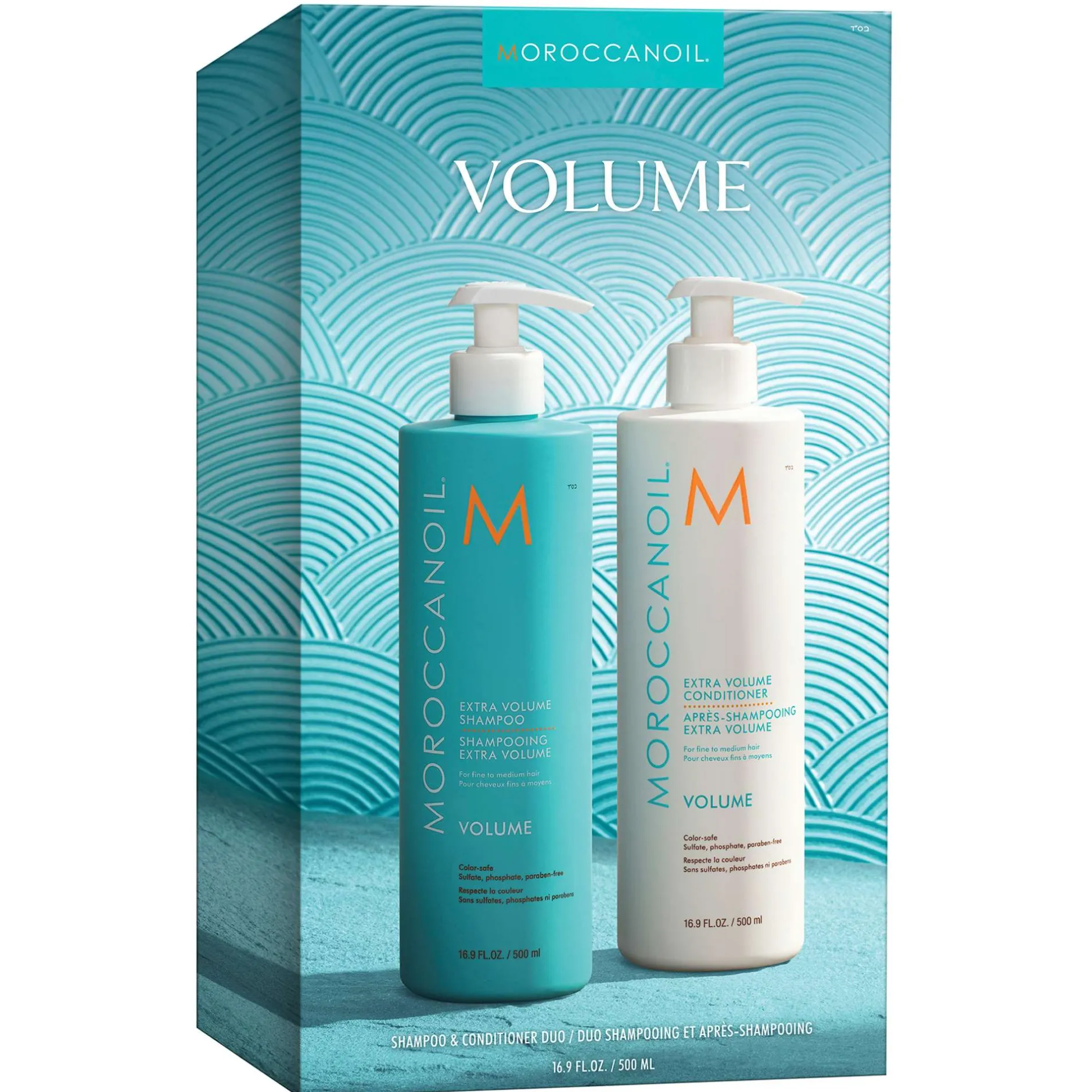 Moroccanoil Gifts & Sets Extra Volume Shampoo & Conditioner 500ml Duo (Worth £83.40) Clearance