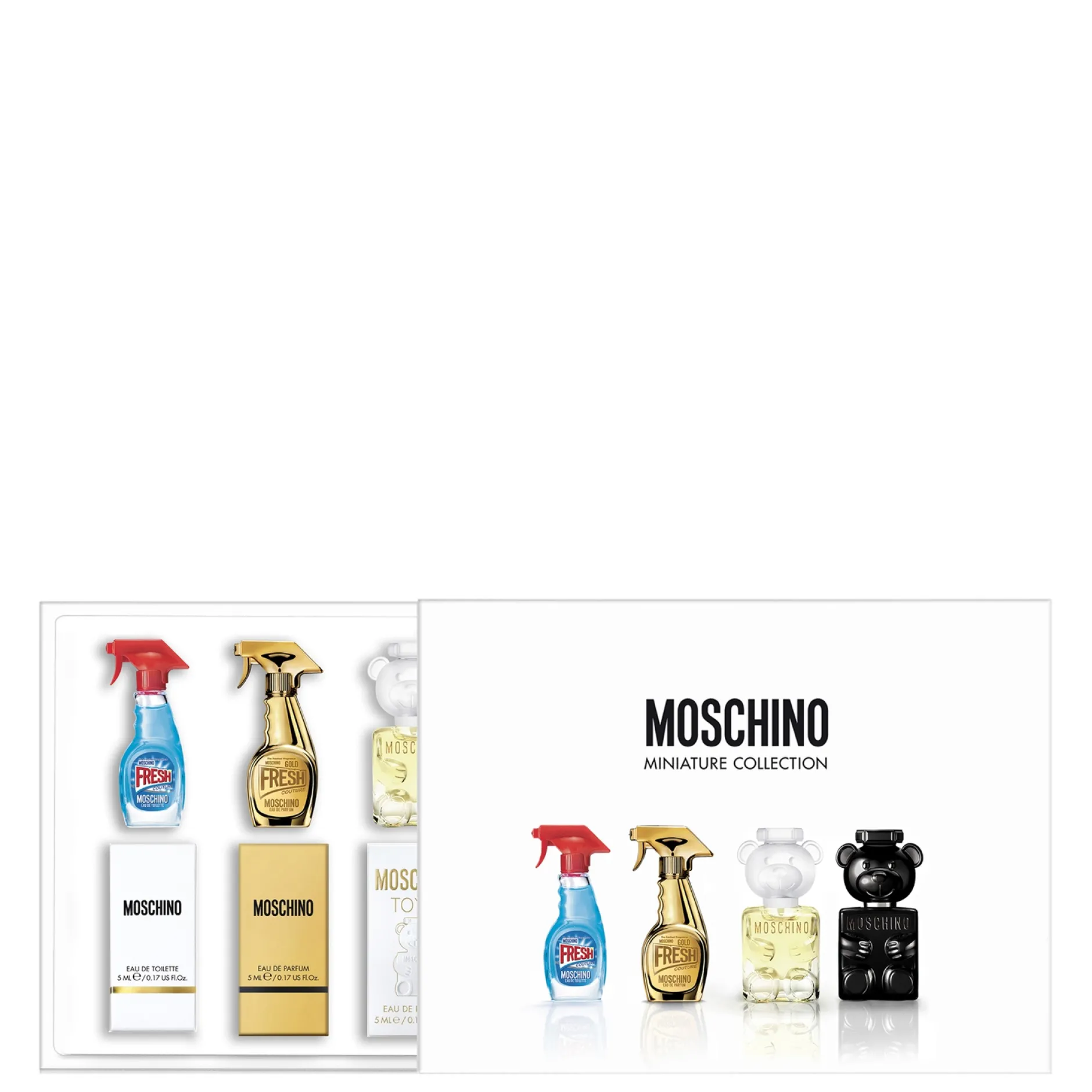Moschino Gifts & Sets Mini Collection x 4 New