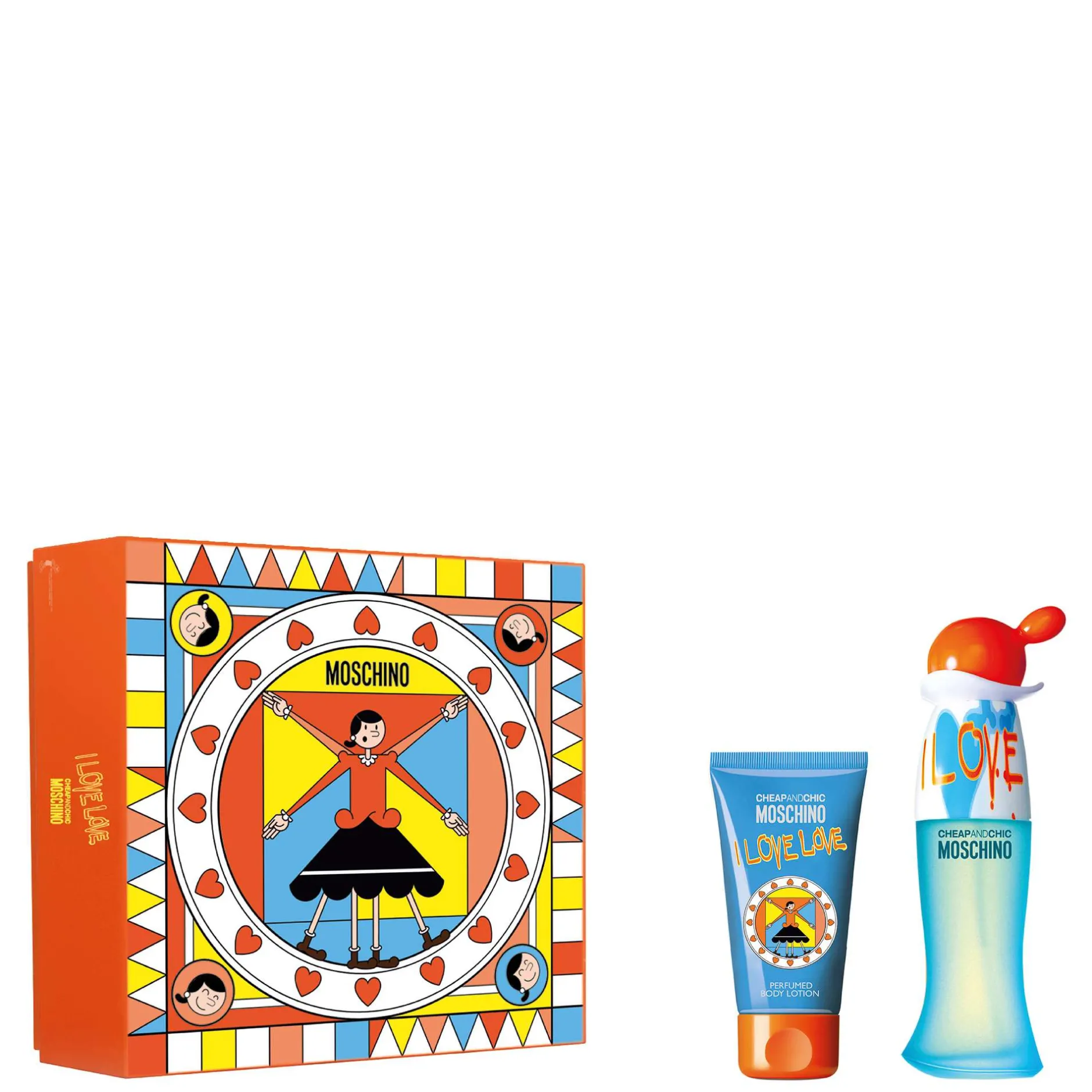 Moschino I Love Love Eau de Toilette Spray 30ml Gift Set Best