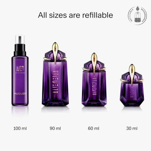MUGLER Alien Eau de Parfum Refillable Spray 60ml Outlet
