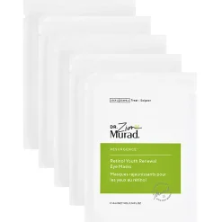 Murad Masks & Peels Resurgence: Retinol Youth Renewal Eye Masks 5 Pairs Sale