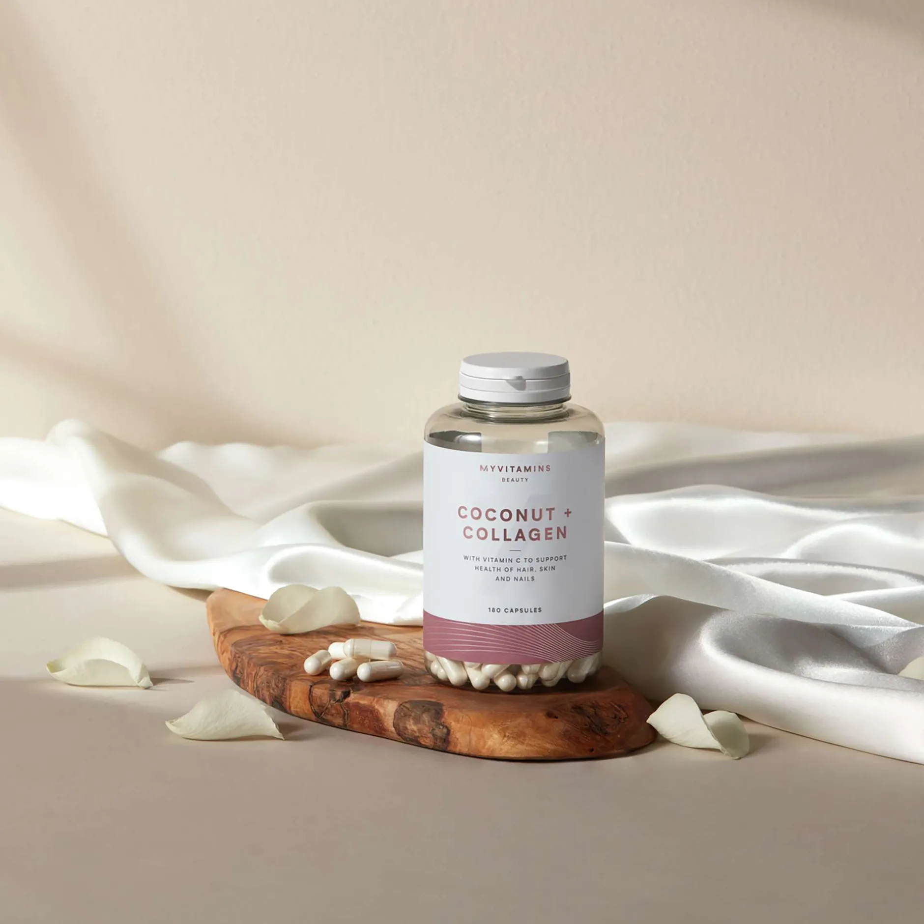 Myvitamins Wellbeing Coconut + Collagen x 180 Capsules Online