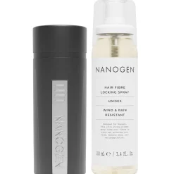 Nanogen Bundles Duo: Keratin Hair Fibres 2 Month Dark Brown 30g & Hair Fibre Locking Spray 100ml Outlet