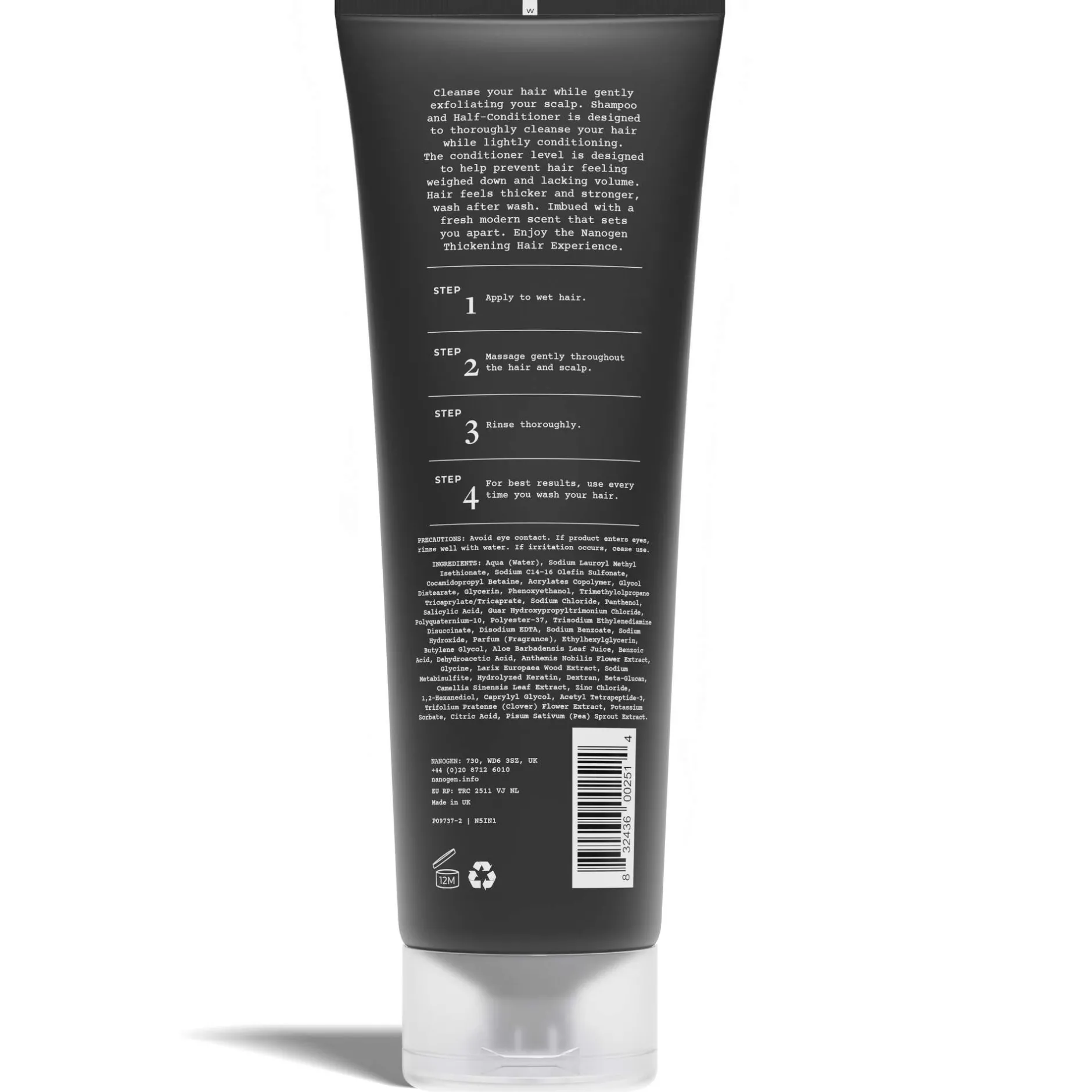 Nanogen Hair Thickening Treatments for Men Shampoo and Half-Conditioner 240ml Sale