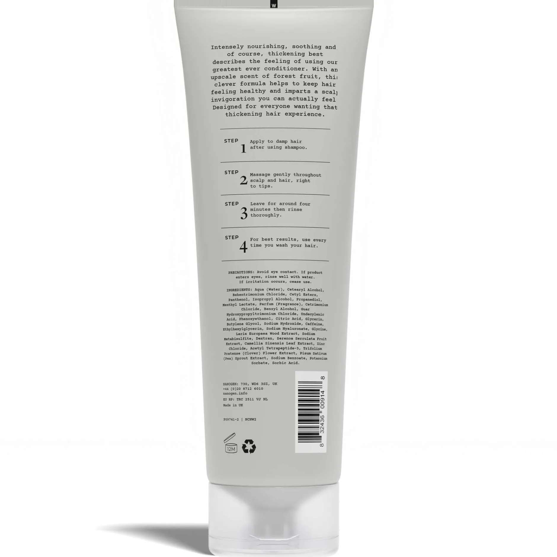 Nanogen Hair Thickening Treatments for Everyone Conditioner 240ml Discount