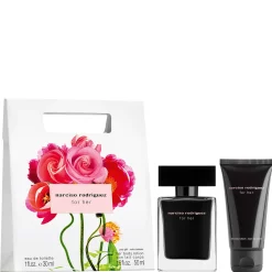 Narciso Rodriguez For Her Eau de Toilette Spray 30ml Gift Set Outlet