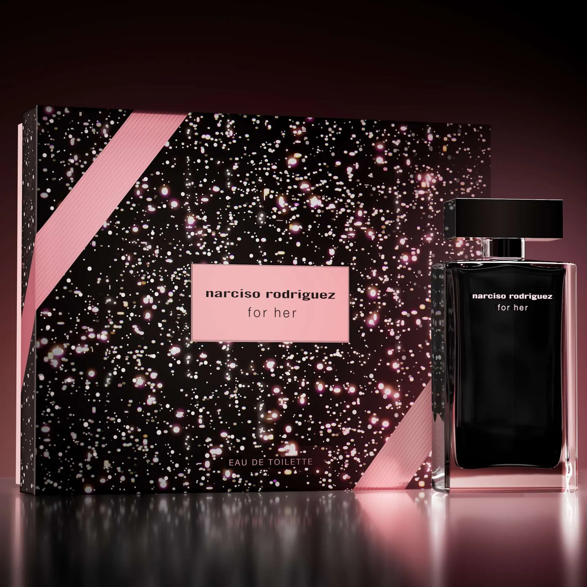 Narciso Rodriguez For Her Eau de Toilette Spray 50ml Gift Set Discount