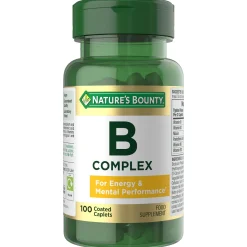 Nature's Bounty Everyday Energy Complete B Vitamin Complex Coated Tablets x 100