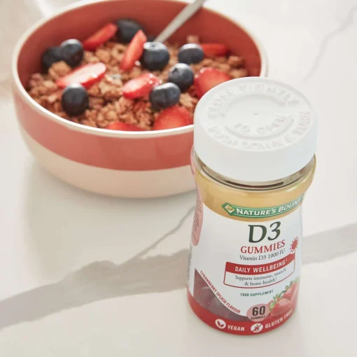 Nature's Bounty Gummies Vitamin D3 Gummies x 60 Sale