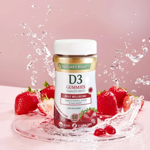 Nature's Bounty Gummies Vitamin D3 Gummies x 60 Sale