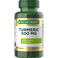 Nature's Bounty Specialty Supplements Turmeric 500mg Capsules x 60