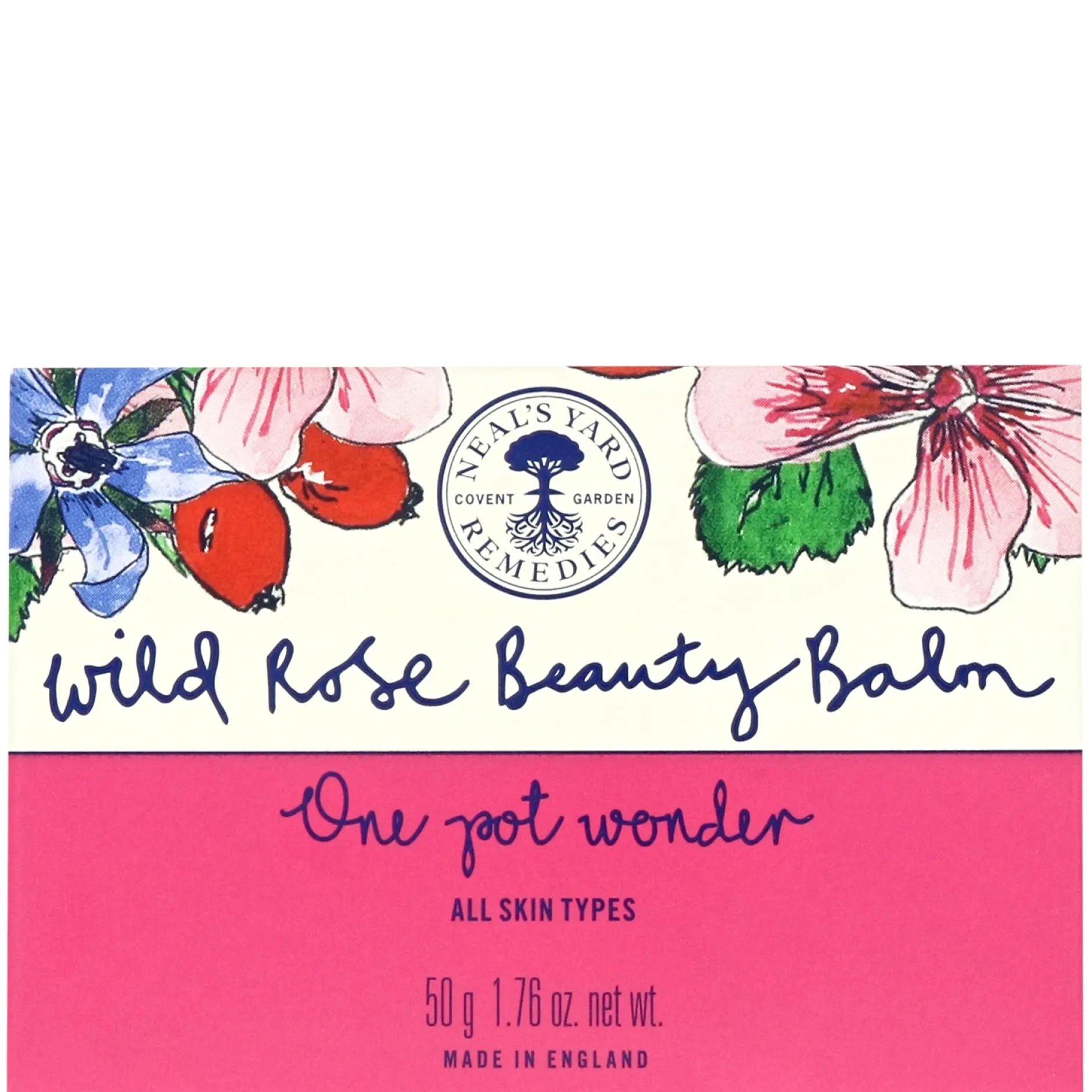 Neal's Yard Remedies Facial Moisturisers Wild Rose Beauty Balm 50g Hot