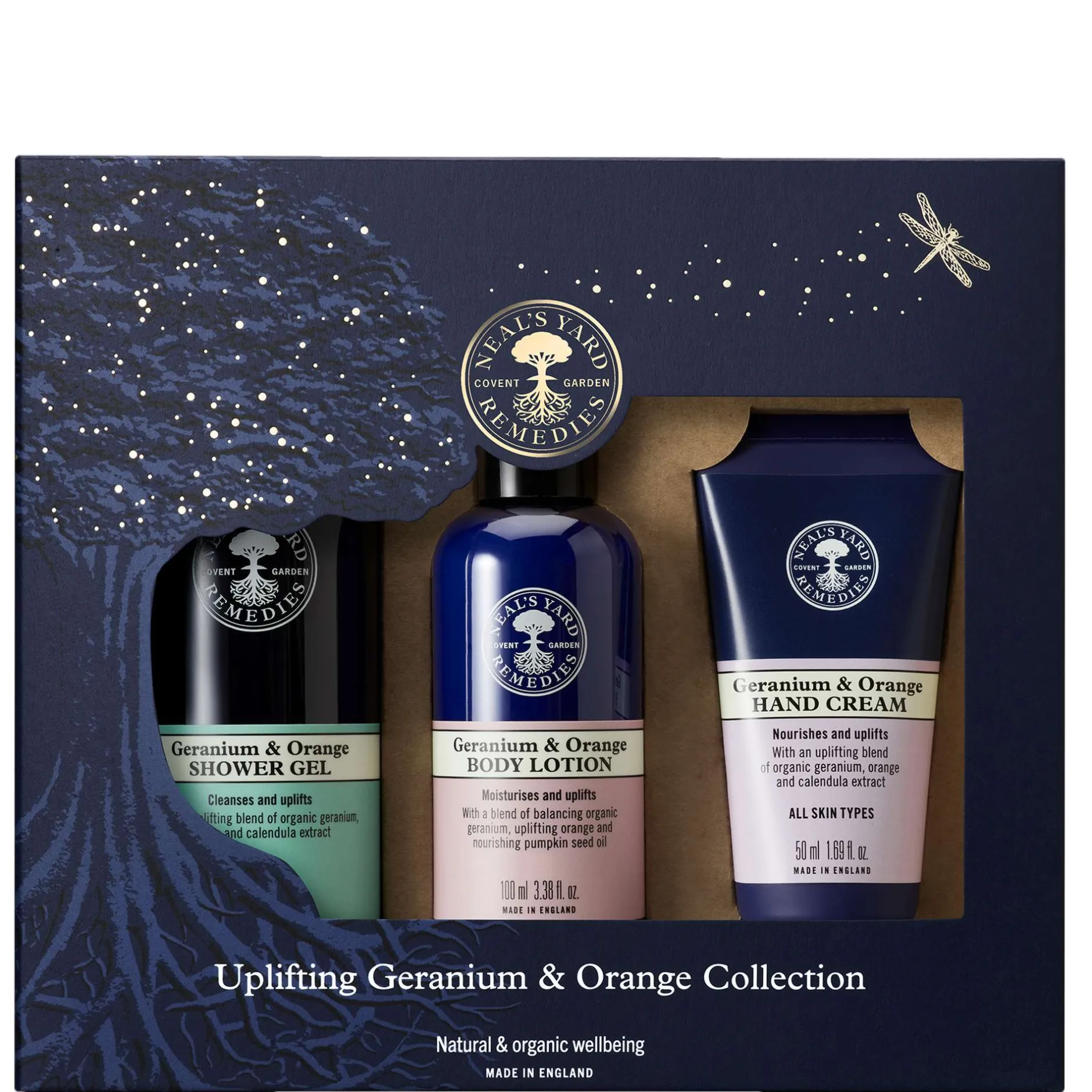 Neal's Yard Remedies Gifts & Sets Uplifting Geranium & Orange Collection Sale