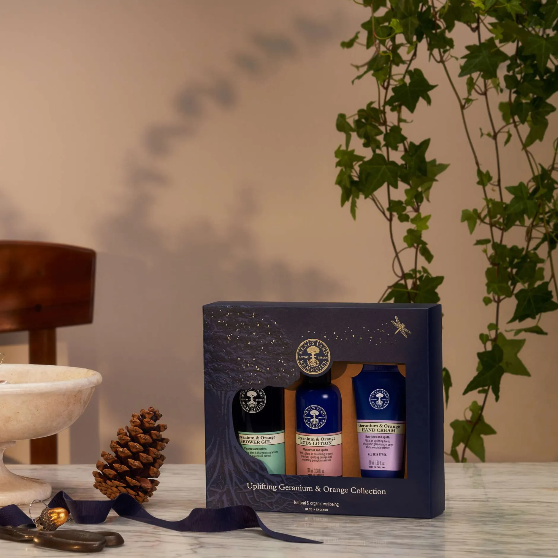 Neal's Yard Remedies Gifts & Sets Uplifting Geranium & Orange Collection Sale
