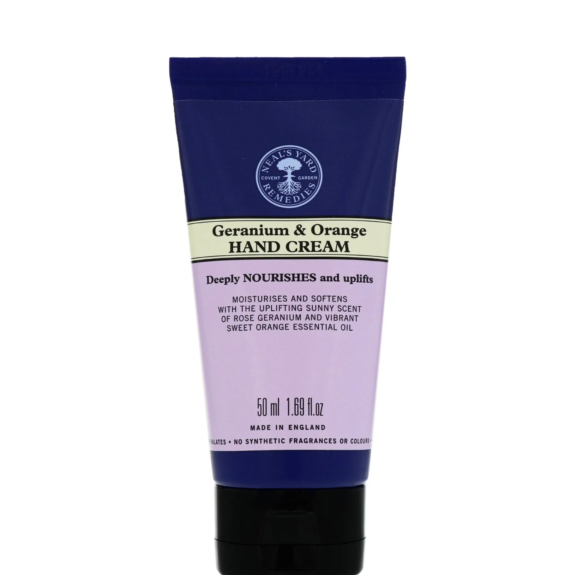 Neal's Yard Remedies Hand Care Geranium & Orange Hand Cream 50ml New