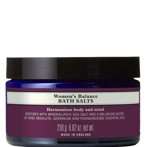 Neal's Yard Remedies Women's Balance Bath Salts 250g New