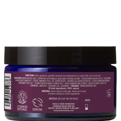 Neal's Yard Remedies Women's Balance Bath Salts 250g New