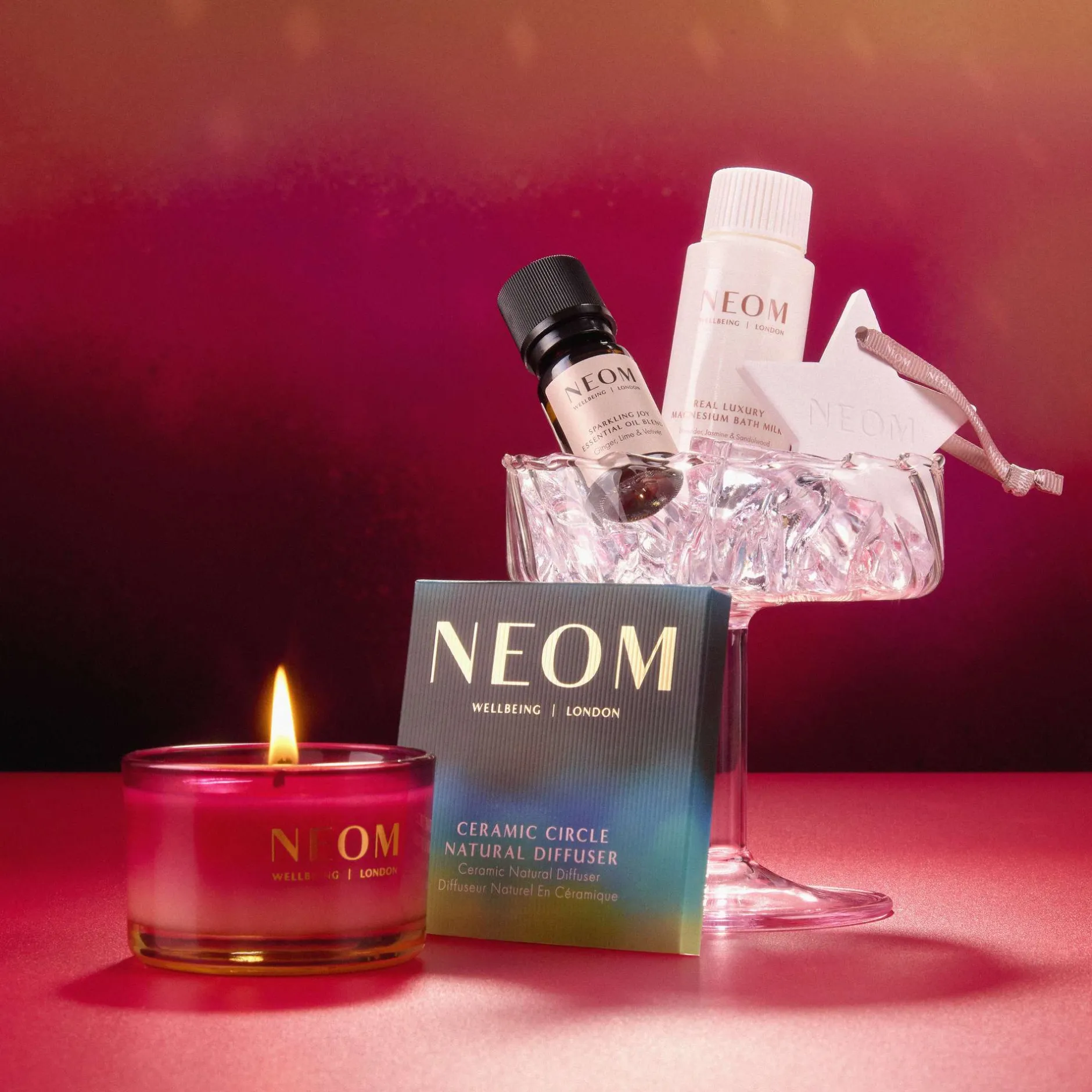 Neom Wellbeing London Bathtime Treat Bath Milk 50ml Hot