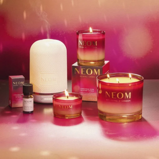 Neom Wellbeing London Christmas Wish 3 Wick Candle 420g