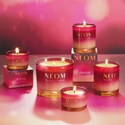 Neom Wellbeing London Christmas Wish 3 Wick Candle 420g