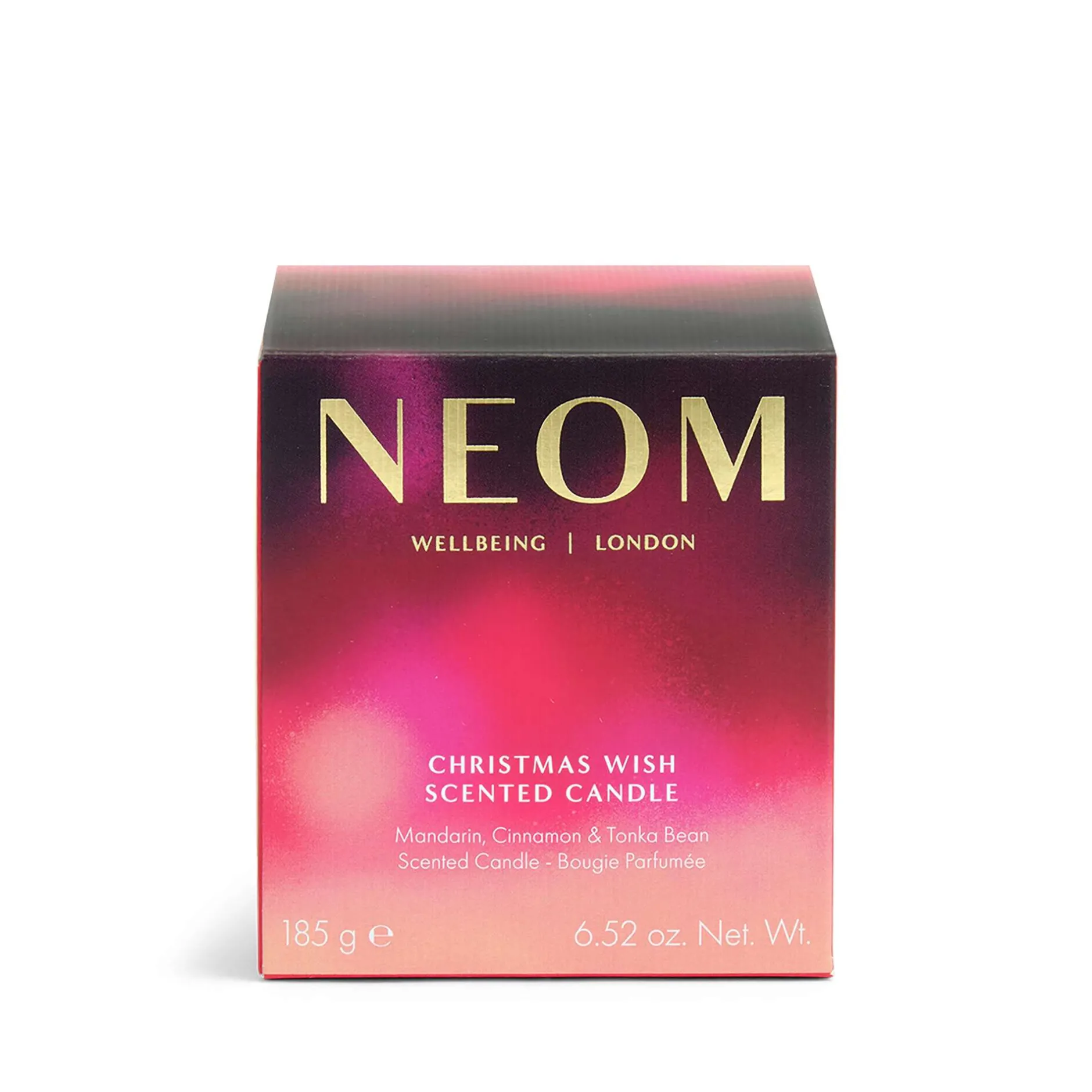 Neom Wellbeing London Christmas Wish 1 Wick Candle 185g Online