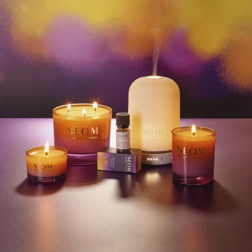 Neom Wellbeing London Cosy Nights Travel Candle 75g Clearance