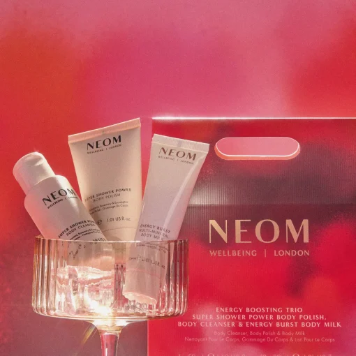 Neom Wellbeing London Energy Boosting Trio Gift Set Clearance