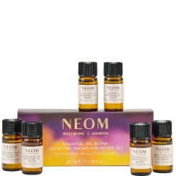 Neom Wellbeing London Essential Oil Blend Scent Scent The Season Discovery Set Online