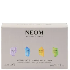Neom Wellbeing London Gifting & Accessories Wellbeing Essential Oil Blends 4 x 10ml Discount