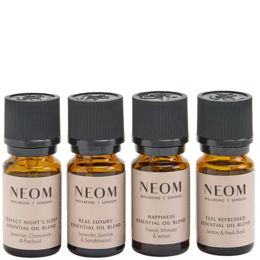 Neom Wellbeing London Gifting & Accessories Wellbeing Essential Oil Blends 4 x 10ml Discount
