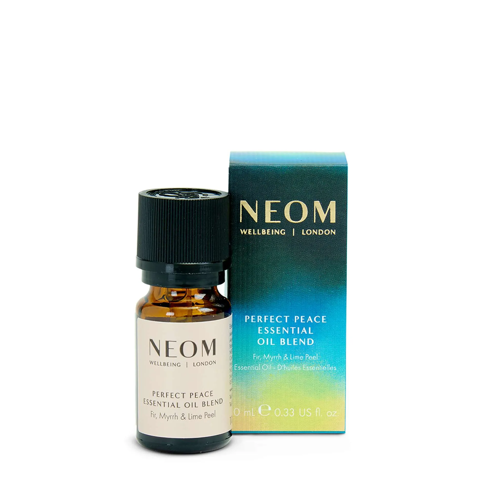 Neom Wellbeing London Perfect Peace Essential Oil Blend 10ml New