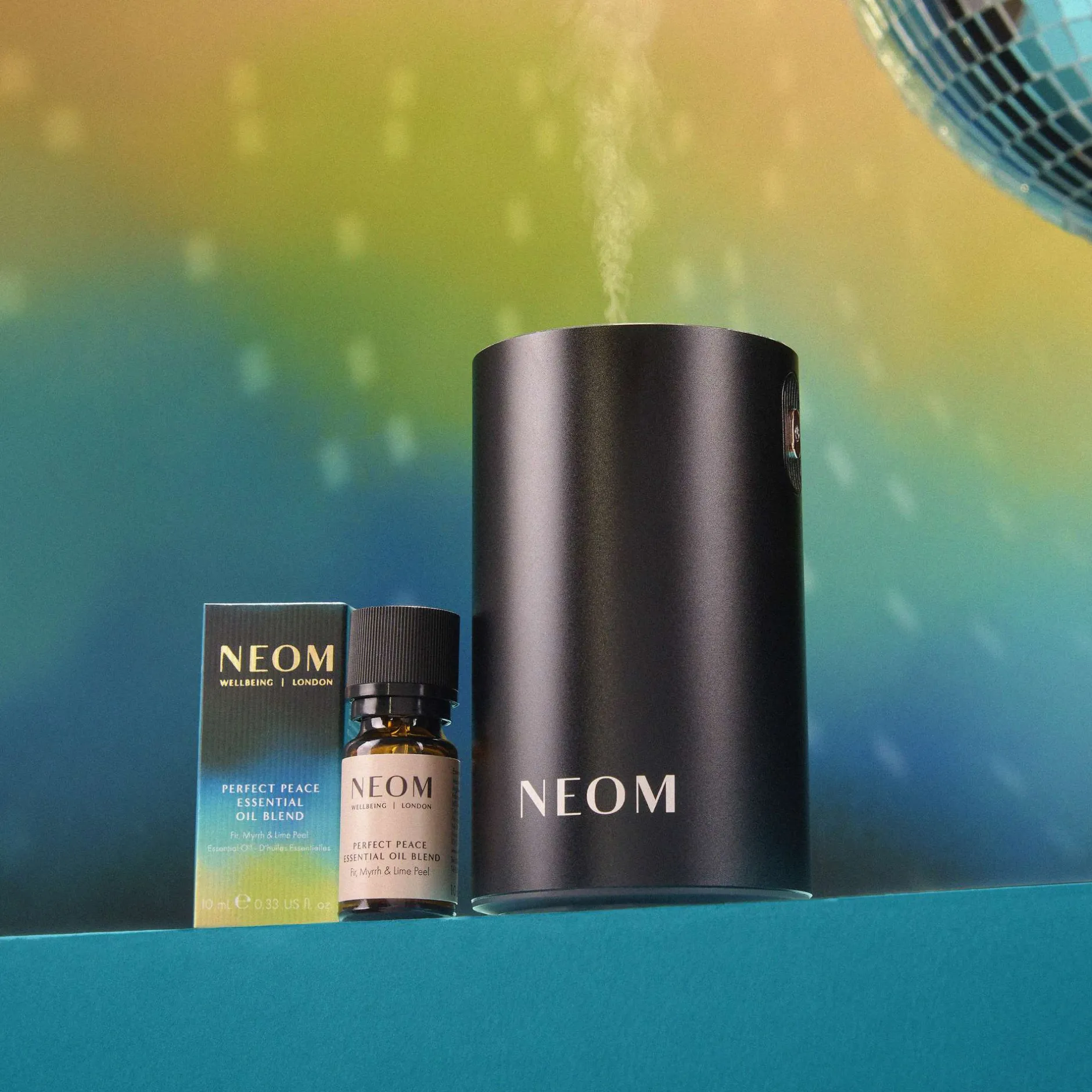 Neom Wellbeing London Perfect Peace Essential Oil Blend 10ml New