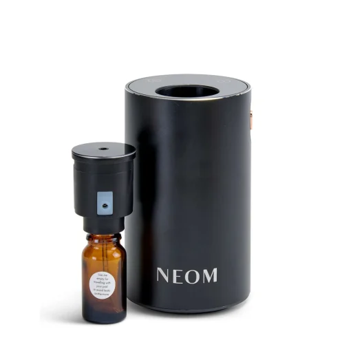 Neom Wellbeing London Pod Mini+ Waterless Essential Oil Diffuser Black Best
