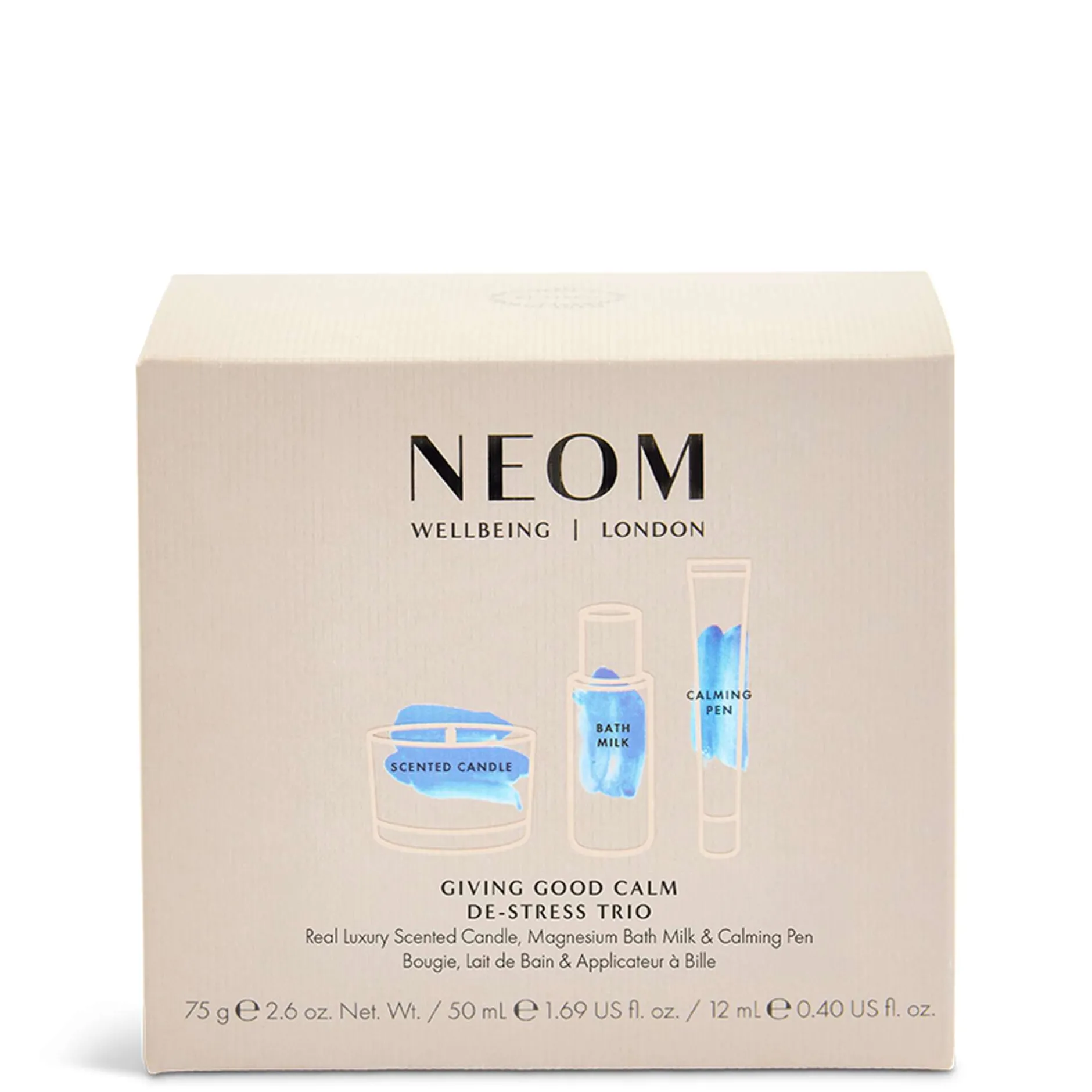 Neom Wellbeing London Scent To De-Stress Giving Good Calm De-Stress Trio Best