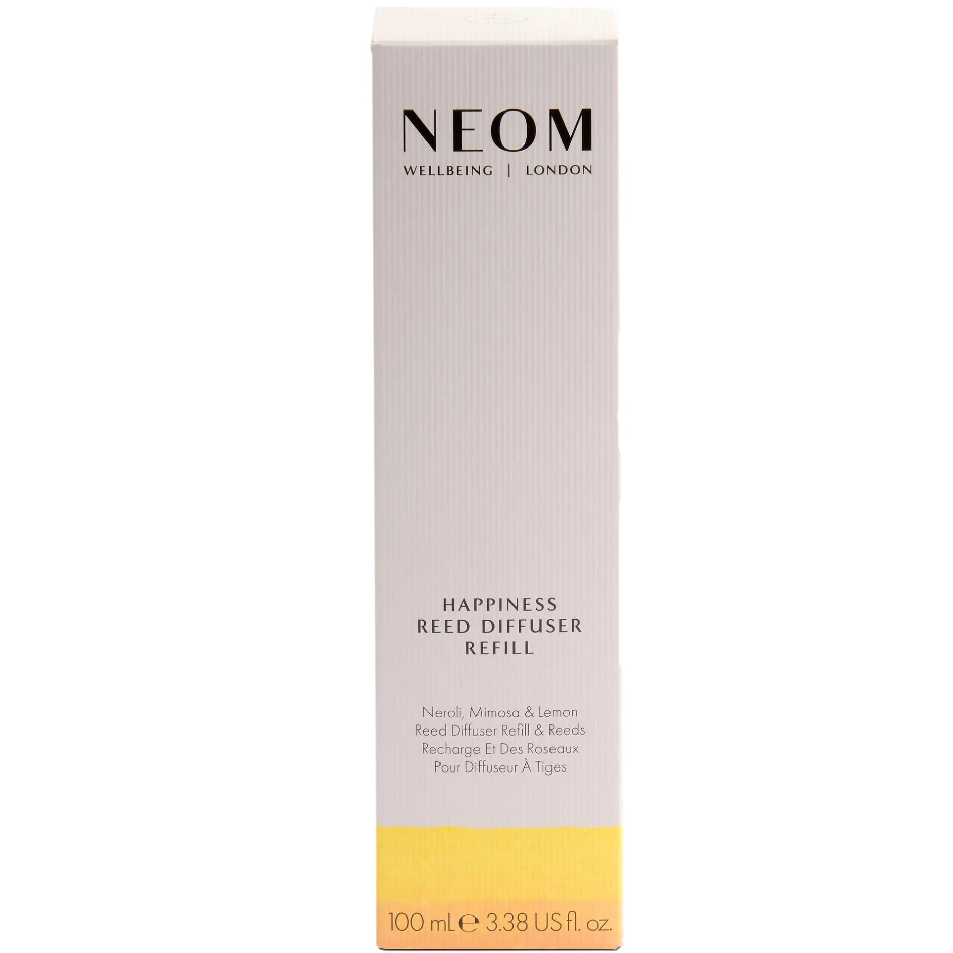 Neom Wellbeing London Scent To Make You Happy Happiness Reed Diffuser 100ml New