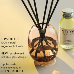 Neom Wellbeing London Scent To Make You Happy Happiness Reed Diffuser 100ml New