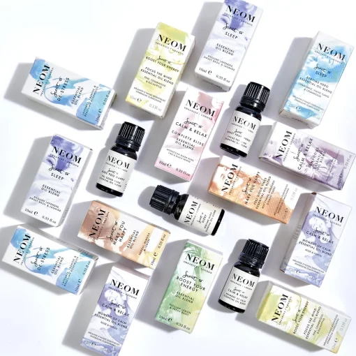 Neom Wellbeing London Scent To De-Stress Moment of Calm Essential Oil Blend 10ml New