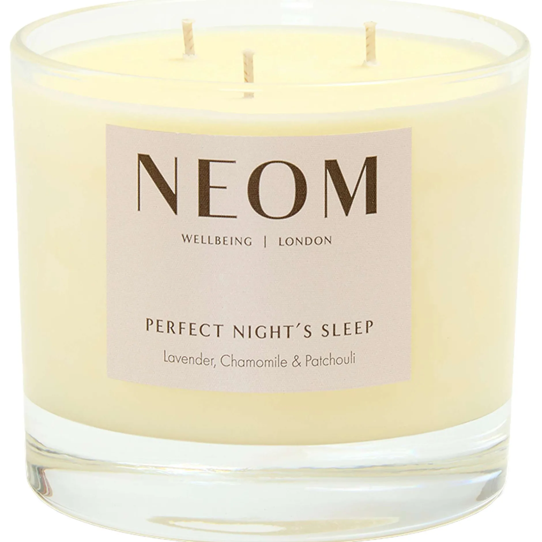 Neom Wellbeing London Scent To Sleep Perfect Night's Sleep Scented Candle (3 Wick) 420g New
