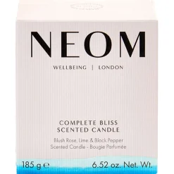 Neom Wellbeing London Scent To Calm & Relax Complete Bliss Scented Candle (1 Wick) 185g Best