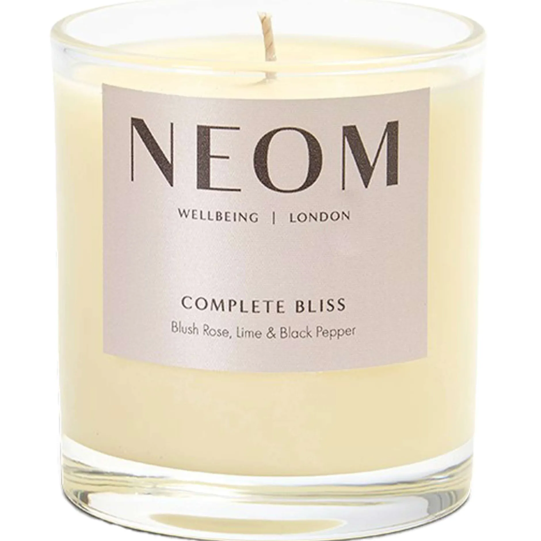 Neom Wellbeing London Scent To Calm & Relax Complete Bliss Scented Candle (1 Wick) 185g Best