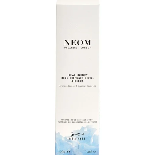 Neom Wellbeing London Scent To De-Stress Real Luxury Reed Diffuser Refill 100ml Clearance