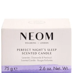 Neom Wellbeing London Scent To Sleep Perfect Night's Sleep Scented Candle (Travel) 75g Clearance