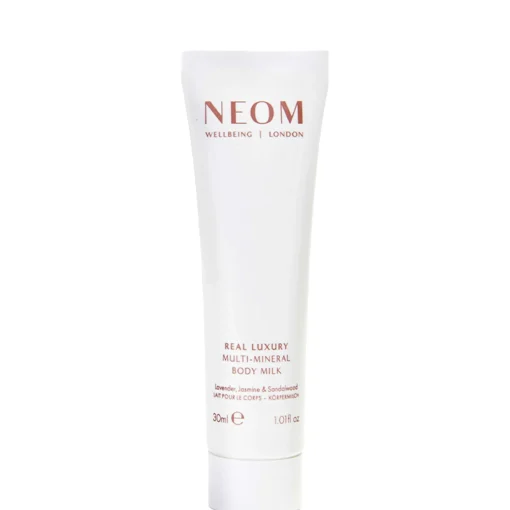 Neom Wellbeing London Scent To De-Stress Real Luxury Multi-Mineral Body Milk 30ml Hot