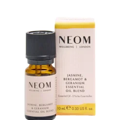Neom Wellbeing London Scent To Make You Happy Jasmine & Bergamot & Geranium Essential Oil Blend 10ml Discount