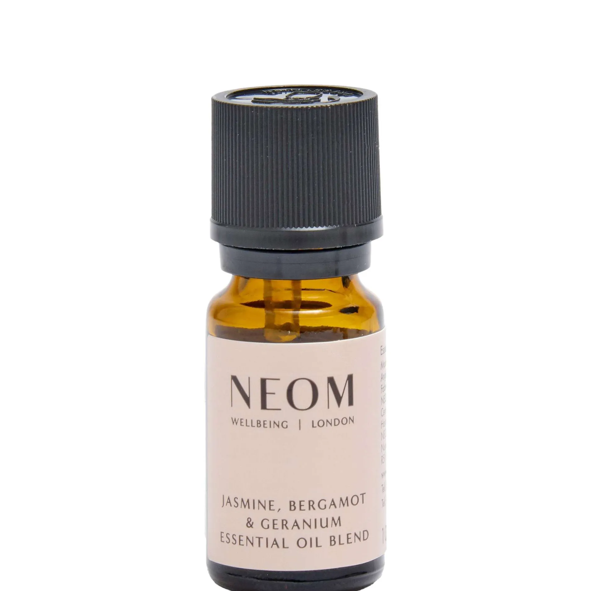 Neom Wellbeing London Scent To Make You Happy Jasmine & Bergamot & Geranium Essential Oil Blend 10ml Discount