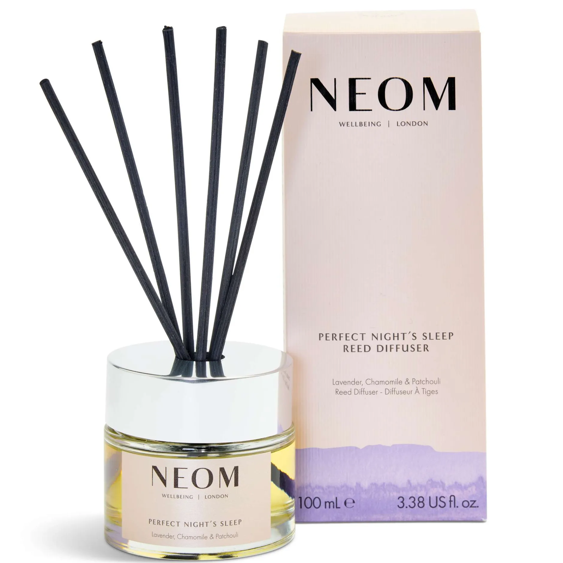 Neom Wellbeing London Scent To Sleep Perfect Night's Sleep Reed Diffuser 100ml Outlet