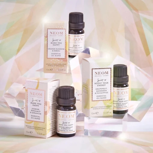 Neom Wellbeing London Scent To Make You Happy Orange Blossom & Neroli Essential Oil Blend 10ml New